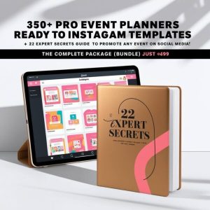 (350 + 22) Premium Pack to Promote My Event Business